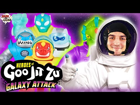 Видео: НОВЫЕ ГУДЖИТСУ ГАЛАКТИЧЕСКАЯ АТАКА! ГЕРОИ VS МОНСТРЫ GOO JIT ZU И ПАПА БОБ В КОСМОСЕ!