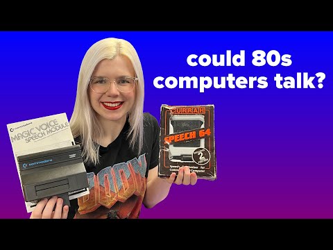 Видео: Изучение синтезаторов речи для домашних компьютеров 80-х годов