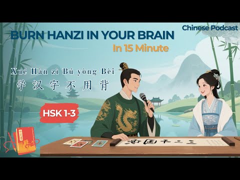 Видео: HSK 1-3 | Привычка в 15 минут, которая врезает ханзи в ваш мозг | 15分钟让你把汉字刻在脑子里的习惯