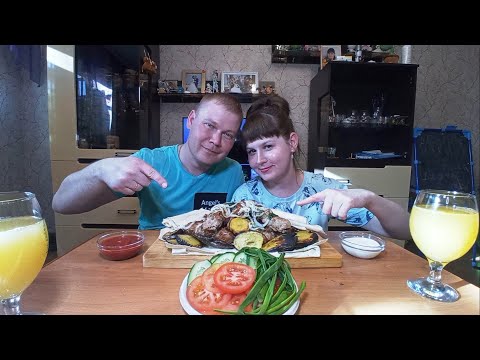 Видео: Мукбанг. Шашлык и люля-кебаб | Mukbang kebab