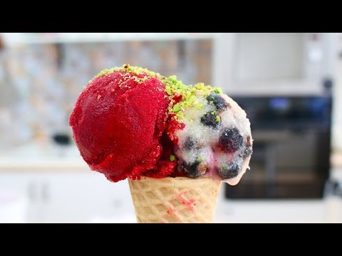 Видео: СОРБЕТ ДОМАШНИЙ ! СУПЕР БЫСТРЫЙ - ВИШНЕВЫЙ И ЛИМОННЫЙ!