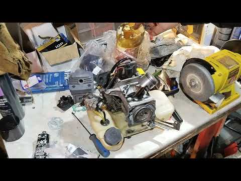 Видео: Обзор , во что встанет ремонт мотокосы HUTER GGT -1500 t ???!!!!