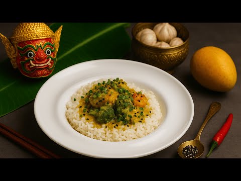 Видео: ТАЙСЬКЕ КАРІ РЕЦЕПТ | Як приготувати тайське жовте карі з рисом