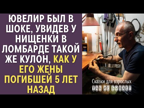 Видео: Ювелир был в шоке, увидев у нищенки в ломбарде такой же кулон, как у его жены погибшей 5 лет назад
