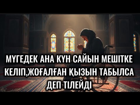 Видео: МҮГЕДЕК АНА КҮН САЙЫН МЕШІТКЕ КЕЛІП,ЖОҒАЛҒАН ЖАЛҒЫЗ  ҚЫЗЫН ТАБЫЛСА ДЕП ДҰҒА ТІЛЕЙДІ😭😭😭