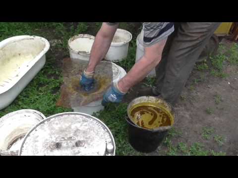 Видео: Как я топлю воск.