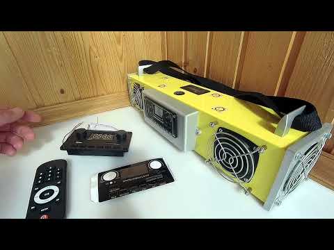 Видео: Новый mp3-модуль для DIY аудио проектов JQ-D125BT: усилитель 40 Вт уже на борту