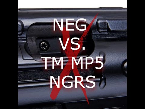 Видео: Негативный страйкбол против TM MP5 NGRS