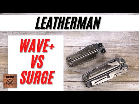 Видео: Мультитул Leatherman Surge VS Wave+. Полный обзор Fablades.