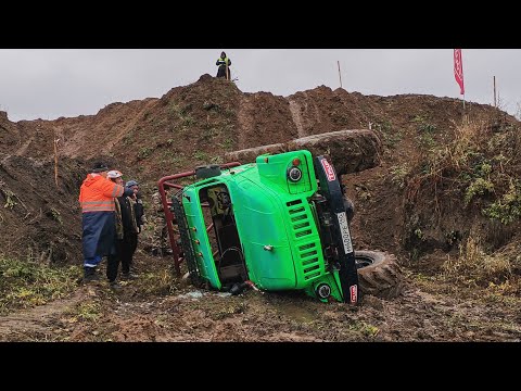 Видео: Взять гору: два дня битвы грузовиков Трак-триал Царь горы 2023 в Твери | Зил против КамАЗа и Урала
