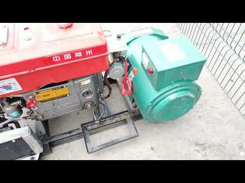 Видео: Дизельный генератор 20 кВт, ДЭС ДГУ