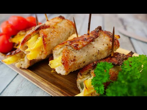 Видео: Мясные Рулетики из свинины (сытно и вкусно)