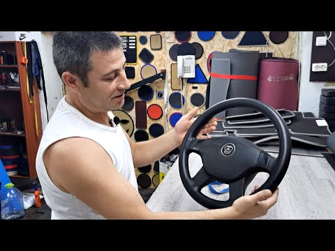 Видео: Оплётка с подложкой на руль (утолщение руля)