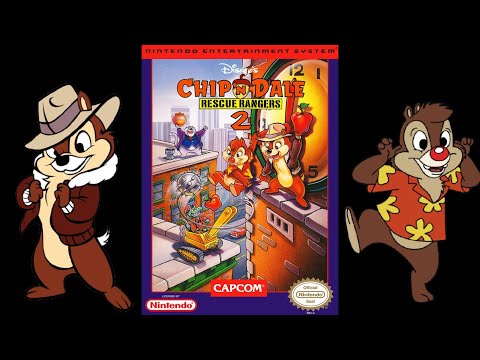 Видео: Chip 'n Dale: Rescue Rangers 2 прохождение (NES/Dendy)