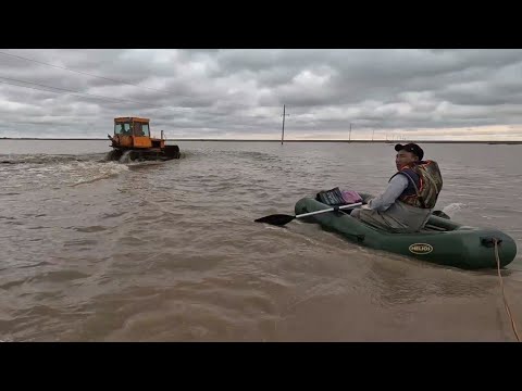 Видео: Переправа Атбасар-Садовое