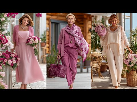 Видео: Красивые и стильные наряды для женщин старше 50 лет