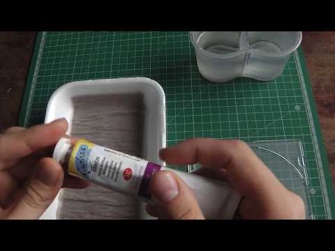 Видео: Как сделать мокрую палитру. How to make a wet palette.