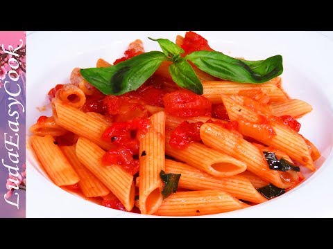 Видео: ВКУСНАЯ ЕДА в ПОСТ! Макароны В Остром Томатном Соусе АРРАБИАТА Итальянская Кухня обед ЗА 15 МИНУТ!