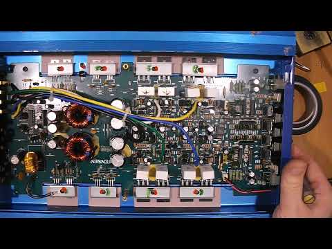 Видео: Усилитель JENSEN  XA6040Lx (ремонт).