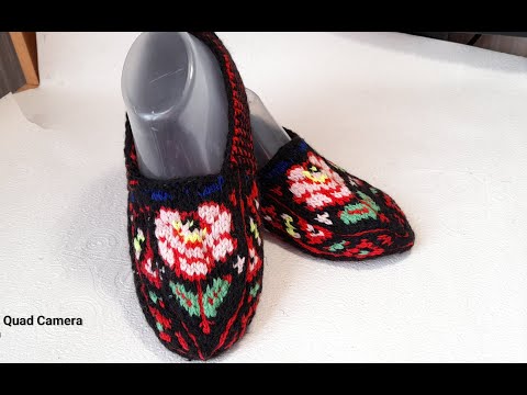 Видео: Лезгинские тапочки джурабы по МК @Вязание Терапия