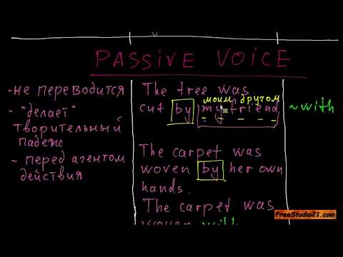 Видео: Предлог BY - употребление с Passive Voice - part 2