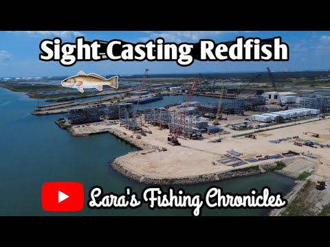 Видео: Sight! Cast Redfish, часть 2 (Ингельсайд, Техас) #kayakfishing