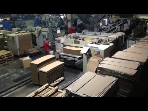 Видео: Прогулка по ООО "Павлово-Посадский ГофроКомбинат"