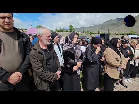 Видео: "Сад Памяти" открыли в Ахтынском районе 2024 г