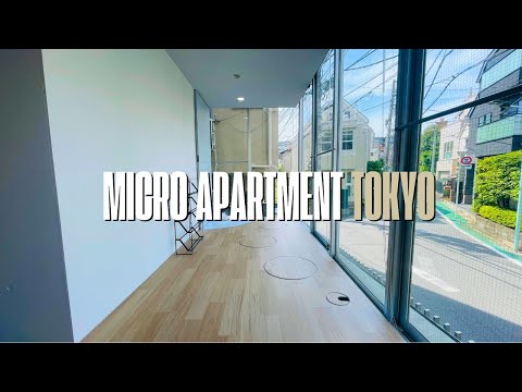 Видео: Крошечная квартира в Японии | Тур по квартире в Японии | Микроапартаменты #tinyhouse