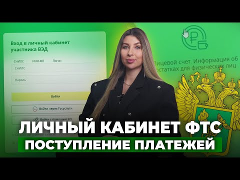 Видео: Личный кабинет участника ВЭД 🔹 Поступление и списание платежей с единого лицевого счёта ФТС
