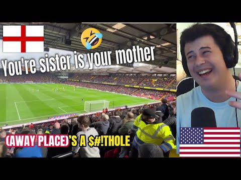 Видео: American Reacts САМЫЕ ЗАБАВНЫЕ КРИЧКИ ОТ АНГЛИЙСКИХ ФУТБОЛЬНЫХ БОЛЕЛЬЩИКОВ (С ТЕКСТОМ)