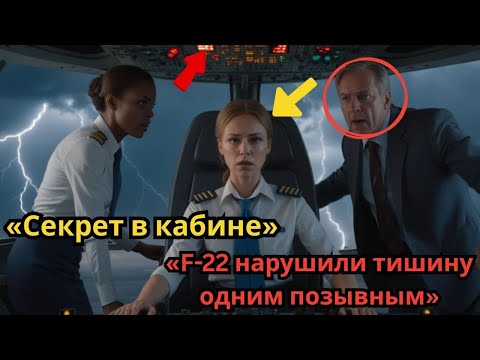 Видео: Она спасала весь самолет до тех пор, пока ее позывной не заставил F-22 нарушить молчание