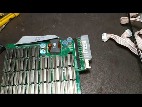 Видео: Как проходят сигналы на AladdinMiner T1 плат майнеров.