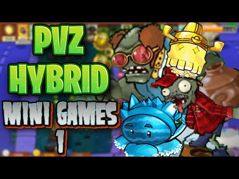 Видео: МИНИ ИГРЫ | PVZ HYBRID MINI GAMES (1/9)