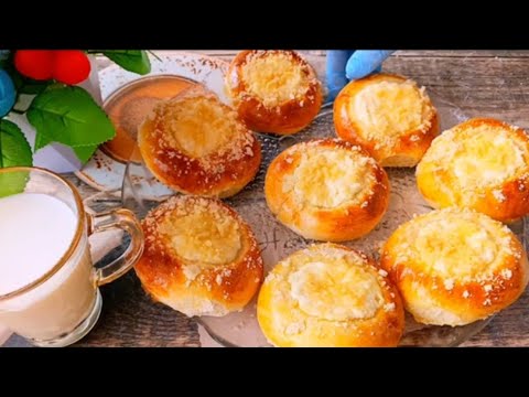 Видео: Я ОБОЖАЮ ЭТИ ВАТРУШКИ С ТВОРОГОМ и посыпанные вкусной крошкой.