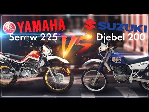 Видео: Yamaha Serow XT225 или Suzuki Djebel 200 Муки ВЫБОРА, Что взять?