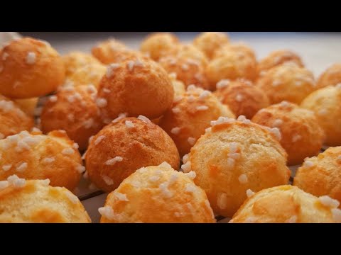 Видео: ШУКЕТЫ (Chouquettes) / рецепт французских мини-профитролей / ЗАВАРНОЕ ТЕСТО