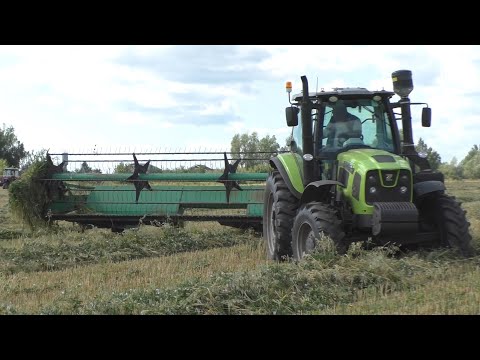 Видео: Новое поступление техники в хозяйство! Заготовка кормов на зиму!