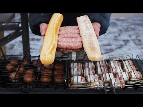 Видео: ТОП 3 МЯСНЫХ ЗАКУСКИ ПОД РЮМОЧКУ НА МАНГАЛЕ