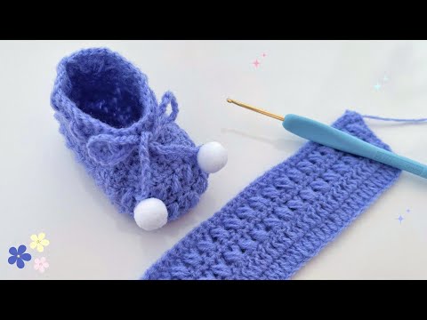 Видео: ВЯЗАТЬ ТУФЛИ КРЮЧКОМ ЛЕГКО ШАГ ЗА ШАГОМ