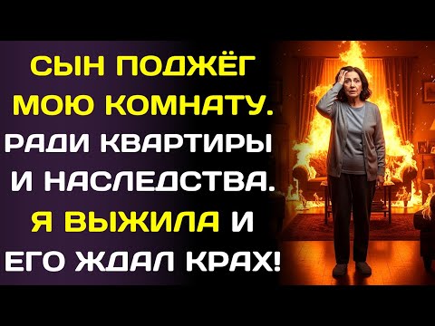 Видео: Сын поджег мою комнату со словами: “прощай мама”, но когда открыл дверь побледнел…