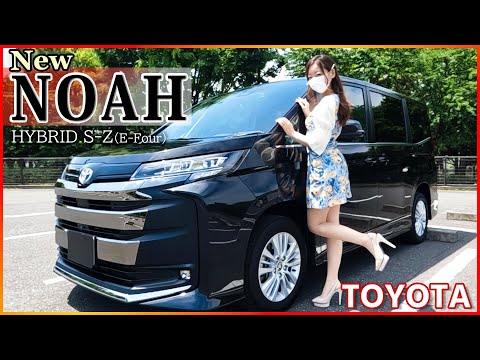 Видео: Японская девушка TOYOTA New Noah подробно знакомит с интерьером и экстерьером