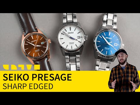 Видео: Seiko Presage Sharped Edged – традиционное японское часовое искусство