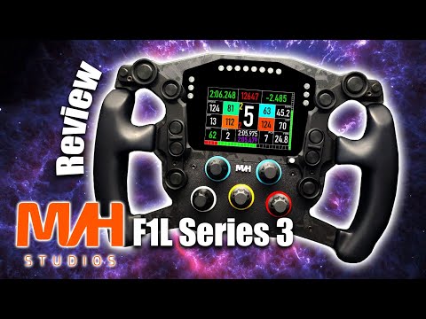 Видео: MVH Studios F1L Series 3 [ОБЗОР] | Универсальный гоночный руль для симулятора Формулы-1!