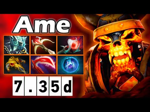 Видео: Аме на Новом Клинкзе, Уничтожает Любого! - Ame Clinkz 7.35 DOTA 2