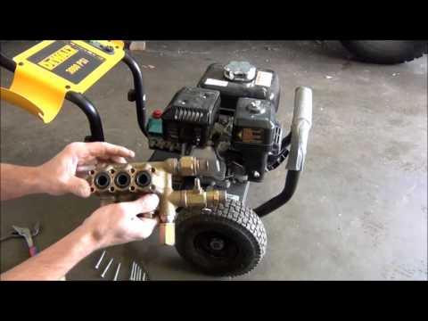 Видео: Ремонт моек высокого давления Dewalt 3000 psi.