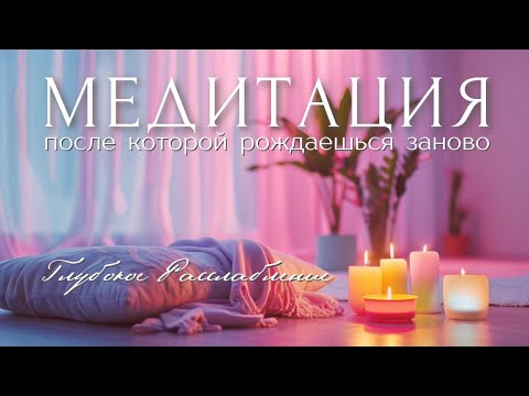 Видео: Уютная Медитация для Полного Расслабления и Отдыха | Шавасана