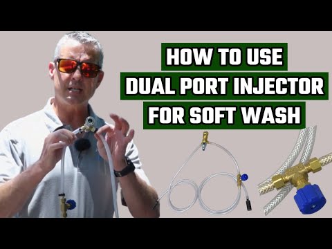 Видео: Поверхностно-активное вещество для цветовой маркировки: как использовать двухпортовый инжектор дл...