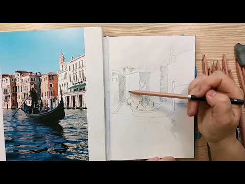 Видео: Карандаши «ГАММА» серии «Старый мастер»