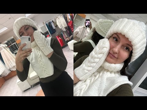 Видео: Комплект.  Варежки.  Мастер класс